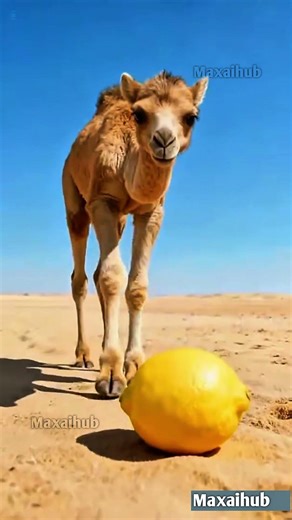 The Camel That Saved a Lemon Tree 🐪🍋😭