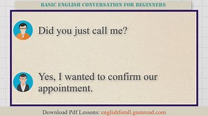 Basic English Conversation for Beginners 12