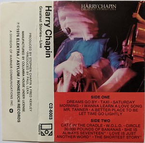 Harry Chapin - Greatest Stories - Live