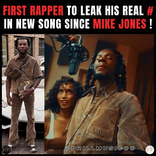 First rapper to leak his real # in new song since #MikeJones 👀😳 #PradaDolla - "Boot" out now 🔥🚦 @pradadolla | DRILL Music 00