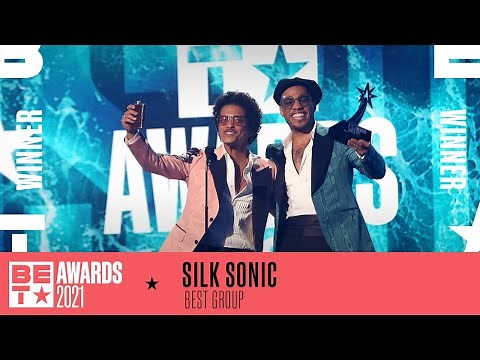 Silk Sonic Wins Best Group At BET Awards 2021!
