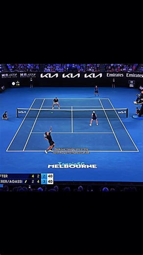 Roger Federer and Novak Djokovic: Legends of Tennis