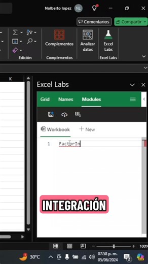 Formula para Calcular Factor de Integración de Salario en Excel. El uso de la función LAMBDA permite crear la función para FI a medida. Descarga el Excel aquí: https://formulasexcel.com/calcular-factor-de-integracion-con-lambda/ #factorsalario #factorintegracion #salario #excel #contabilidad | FormulasExcel