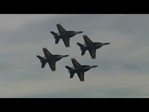 Watch: Blue Angels practice as Cleveland National Air Show begins Saturday