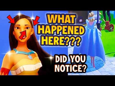 Pocahontas Design Looks Off in Disney Dreamlight Valley? Cinderella Is Missing a Shoe???