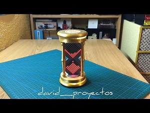Reloj de arena led con arduino