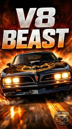 The Car That Defined American Attitude | 70s Trans Am Legend | #shorts