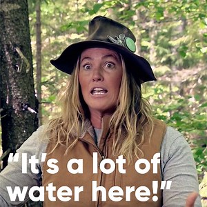 "It's a lot of water!" 😳 | Discovery Channel UK