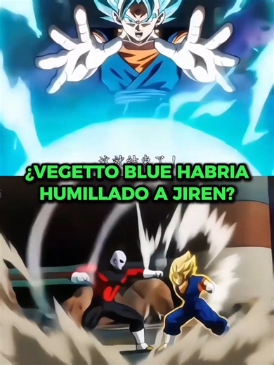 Vegito Blue humilla a Jiren en el Torneo del Poder