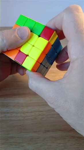 How to swap the three edges of a 4x4 Rubik's Cube