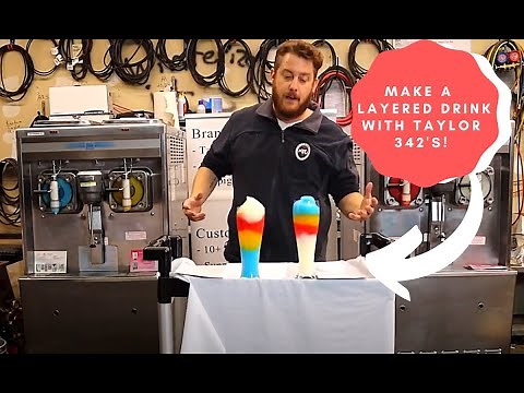 Create Layered Frozen Drinks with the Taylor 342 | Margarita, Daiquiri, Slushie Machine