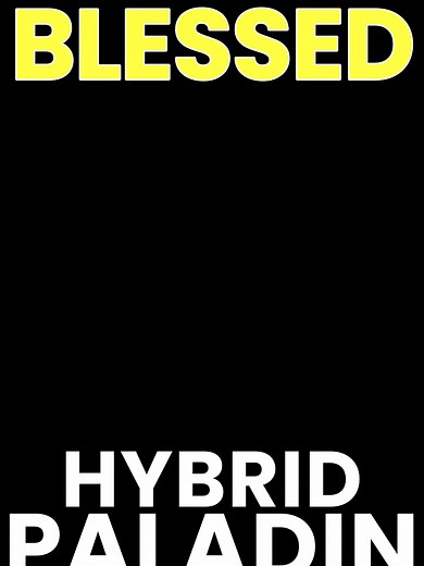 Blessed Hybrid Paladin Race in Clover Retribution