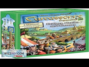 Asmodee Carcassonne Bridges Castles & Bazaars Board Game EXPANSION New Paths