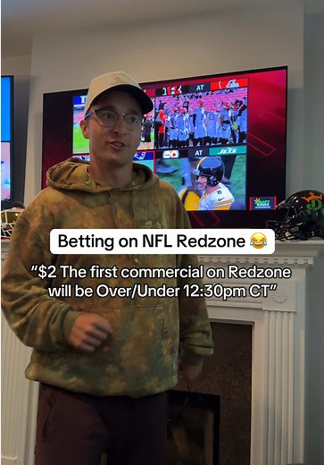 NFL Redzone Excitement: The No Commercial Challenge