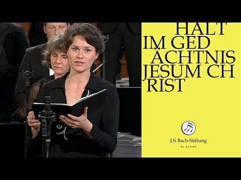 J.S. Bach - Cantata BWV 67 "Halt im Gedächtnis Jesum Christ" (J.S. Bach Foundation)