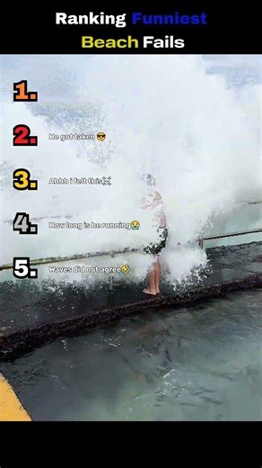 5 Beach Fails That Get Worse 😂 #shorts