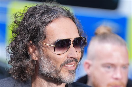 How many children does Russell Brand have with wife Laura, do they live in Florida