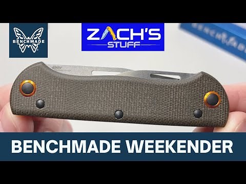 Benchmade Weekender ~ Micarta (Unboxing)
