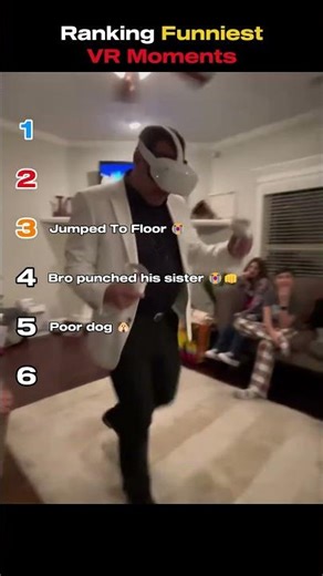 Ranking the funniest VR movement 😂