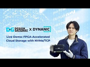 Live Demo: FPGA-Accelerated Cloud Storage with NVMe/TCP