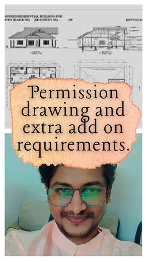 Mr. Rupesh on Instagram: "Permission Drawing And Extra Add on Requirements. 🔥 Instagram Viral Caption (Hook + Clarity + CTA) “Permission drawings mein sirf plan dena kaafi nahi hota — regulations ke hisaab se add-ons bhi equally important hote hain.” Jab permission stage par kaam hota hai, tab regular drawings ke saath-saath area aur authority ke rules ke according kuch extra items add karne padte hain: ☀️ Solar layout 💧 Rainwater harvesting system 📍 Location / site plan 📐 Area-wise layout m