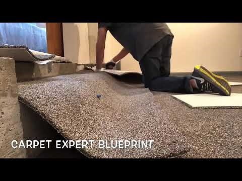 How To Carpet Concrete Steps