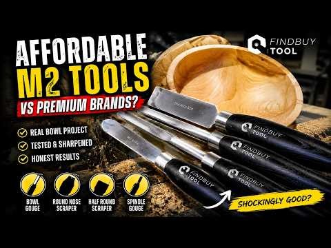 Can Affordable M2 Woodturning Tools Compete With Premium Brands?