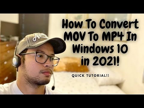 How to Convert MOV to MP4 For FREE in Windows 10 (in seconds!)