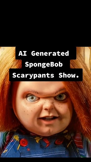 AI Generated SpongeBob Scarypants Show. #SpongeBob #spongebobsquarepants #horror #horrortok