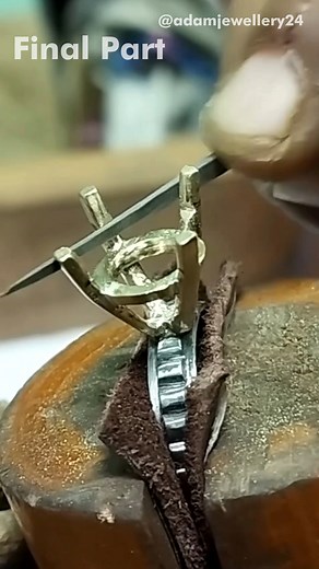 Coin Tiffany Setting Ring | Part 4 - Handmade Jewelry #jewellery #silverjewellery #adamjewellery #reelstrending #shorts #insta #fbyシvideo #fbreelsfypシ゚ #photography #explorar #uniqdesign #unisex #unisexring #beautyproducts #howto #silverring #coinrings | Adamjewellery Handmade