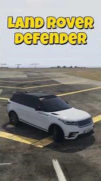 Range Rover VS Land Rover Defender tests 🚘 #gta 5 #shorts PlayzOfficial