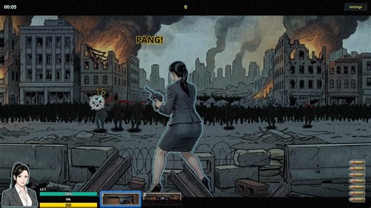 Finally done with the localization!Our Steam page is finally UP! Check out our unique 2D comic-style visuals and jump into the action.The swarm is coming from every direction. You have 15 minutes to survive the nuclear apocalypse.#gamedev #indiedev #ゲーム開発 #godot