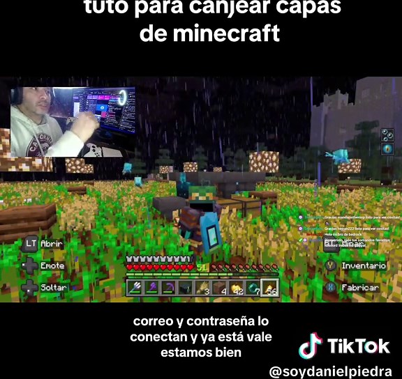 Tutorial para Canjear Capas de Minecraft