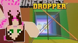 PopularMMOs PAT AND JEN Minecraft: RAINBOW MADVENTURE! - LIBRARY DROPPER - Custom Map [4]