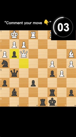 “Can you find the best move? 😱♟️” #chess #shorts #chesspuzzle