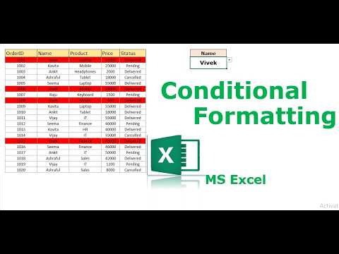 Advanced Conditional Formatting in Excel | Smart Data Highlighting in Excel | Knowledge with Vivek |
