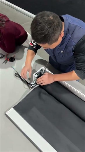 Zip Screen Upper Track Locking Detail | Factory Daily Work#ziptrackblinds #outdoorblinds #outdoor