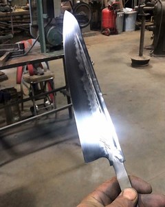 22 reactions · 9 comments | (Available) sweeeeeet 240mm w2 honyaki gyuto with fullering! Absolute laser and 5oz blade weight!! Dm for details! Thanks  | GC Knives | Facebook