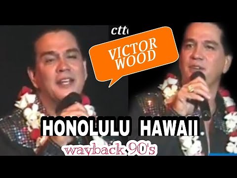 VICTOR WOOD IN HONOLULU HAWAII CONCERT | WAY BACK 1990
