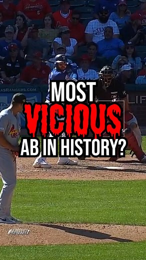 Most VICIOUS At Bat in MLB History #MLB #baseball #reels | Feelings Baseball