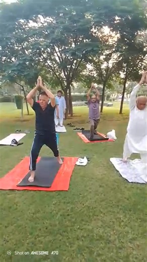 Warrior One and warrior two , two step of Yoga | Akbar Chachar