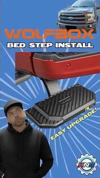 Wolfbox Bed Step install