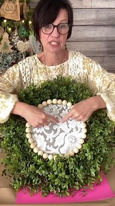 128K views · 3.2K reactions | *this video is no longer live* ✨Hey Everyone! A few weeks ago we made this lace wreath insert! I just love this idea, so I wanted to share with you the replay again! :) | The Shabby Tree | Facebook