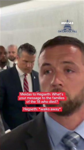 Hegseth GOES SILENT When Meidas Asks about Soldier Deaths