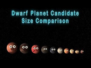 Dwarf Planet Candidates Size Comparison | Planets Size Comparison | geokid