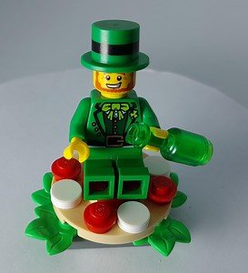 Leprechaun - St Patrick's Day - Figure - Custom Built From Genuine Lego - Etsy