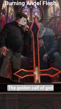 burning Angel Flesh - the golden calf of god #blackmetal #metal