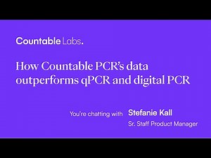 How Countable PCR's data outperforms qPCR and digital PCR