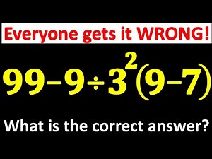 🔥 Everyone Gets This Tricky & Amazing Math Question WRONG! 🤯 Will YOU?