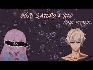 || Jujutsu Kaisen x Y/N || Love Story || Gojo x Y/N|| They get married? ||Lyric Prank||100 Special||